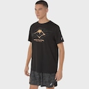 Camiseta ASICS Fujitrail Logo - Masculino - Preto - ASICS - Masculino - Foto 2