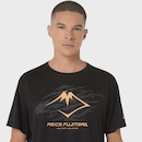 Camiseta ASICS Fujitrail Logo - Masculino - Preto - ASICS - Masculino - Foto 4