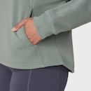 Blusão ASICS Nagino French Terry Gola Alta - Feminino - Foto 5