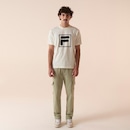 Calça Fila Comfort Cargo Letter Masculina - Foto 3