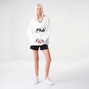 Casaco Fila Heritage Oversized V-Neck Pullover Feminino - Foto 3