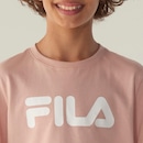 Camiseta Fila Letter Premium Infantil - Foto 5