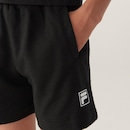 Shorts Fila Moletom White F-Box Infantil - Foto 4