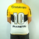 Camisa Criciúma Volt 2025 Uniforme 1 Torcedor Número 10 Masculino - Foto 5
