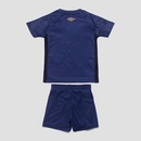 Kit Uniforme de Futebol Infantil do Grêmio III 25/26 Umbro Menino - Foto 2