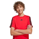 Camiseta adidas 3 Stripes Infantil - Foto 3