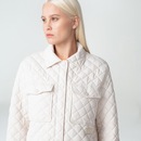 Jaqueta Fila Shacket Quilting Feminina - Foto 1