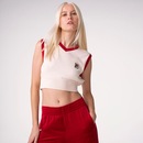 Colete Fila Heritage Crop Sweater Vest Feminino - Foto 1