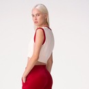 Colete Fila Heritage Crop Sweater Vest Feminino - Foto 2