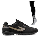 Chuteira De Society Topper Top Drible VI Masculino + Meião Penalty Matis 788 - Foto 1