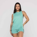 Camiseta Fitness Feminina Cavada Capuz Poliamida - Foto 1