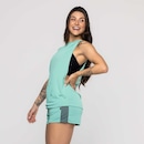Camiseta Fitness Feminina Cavada Capuz Poliamida - Foto 5