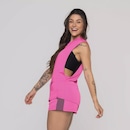 Camiseta Fitness Feminina Cavada Capuz Poliamida - Foto 2