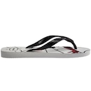 Chinelo Havaianas Top Marvel Logomania Masculino - Foto 3