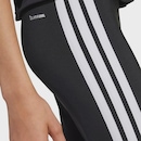 Calça Legging Adidas Essentials 3 Stripes Infantil - Foto 4