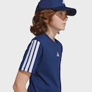 Camiseta Adidas 3 Stripes Essentials Infantil - Foto 4