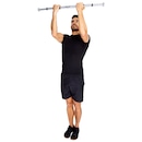 Kit Crossfit Vollo Barra Fixa Porta Ajustável + Roda Dupla - Foto 2