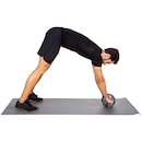 Kit Crossfit Vollo Barra Fixa Porta Ajustável + Roda Dupla - Foto 5