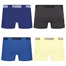 Kit 4 Cuecas Puma Boxer Sem Costura Masculina - Foto 2