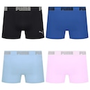 Kit 4 Cuecas Puma Boxer Sem Costura Masculina - Foto 2