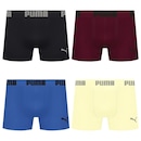 Kit 4 Cuecas Puma Boxer Sem Costura Masculina - Foto 1