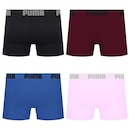 Kit 4 Cuecas Puma Boxer Sem Costura Masculina - Foto 2