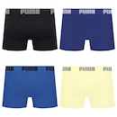 Kit 4 Cuecas Puma Boxer Sem Costura Masculina - Foto 2