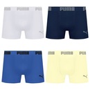 Kit 4 Cuecas Puma Boxer Sem Costura Masculina - Foto 1