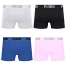 Kit 4 Cuecas Puma Boxer Sem Costura Masculina - Foto 2