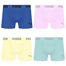 Kit 4 Cuecas Puma Boxer Sem Costura Masculina - Foto 1