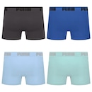 Kit 4 Cuecas Puma Boxer Sem Costura Masculina - Foto 2