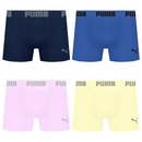 Kit 4 Cuecas Puma Boxer Sem Costura Masculina - Foto 1