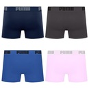 Kit 4 Cuecas Puma Boxer Sem Costura Masculina - Foto 2