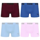 Kit 4 Cuecas Puma Boxer Sem Costura Masculina - Foto 1