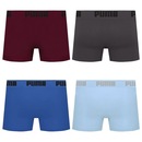 Kit 4 Cuecas Puma Boxer Sem Costura Masculina - Foto 2