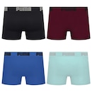 Kit 4 Cuecas Puma Boxer Sem Costura Masculina - Foto 2