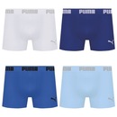 Kit 4 Cuecas Puma Boxer Sem Costura Masculina - Foto 1