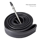 Par Câmara de ar 700x18/25 bike speed Arisun bico fino 80 mm - Foto 4