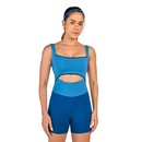 Macacão Alto Giro Curto Detalhe Vazado Feminino - Foto 3