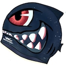 Touca de Natação Gold Sports Kids Bad Shark de Silicone - Foto 1