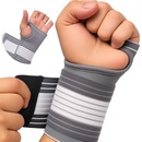 Munhequeira de Pulso Gold Sports Pro Tendinite de Compressão com Bandagem de Ajuste - Foto 4