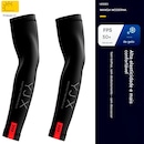 Manguito Longo Térmico e Compressão Gold Sports Adulto Dry YJX Proteção Solar Uv+50 - 2 pçs - Foto 2