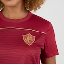 Camisa Fluminense Baby Look Fulgor Braziline Feminino - Foto 4