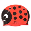 Touca de Natação Gold Sports Joaninha Infantil - Foto 2