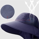 Chapéu Boné DK Pescador Australiano Respirável Ajustável UPF50+ - Foto 2