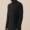 Blusa Manga Longa Fila 19th Roll Neck Masculina - Foto 5