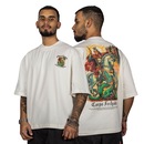 Camiseta Overking Oversized Suedine São Jorge Masculina - Foto 2