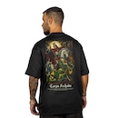 Camiseta Overking Oversized Suedine São Jorge Masculina - Foto 2