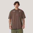 Camiseta Box Fit MCD Skull Caligraffiti Masculino - Foto 1