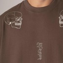 Camiseta Box Fit MCD Skull Caligraffiti Masculino - Foto 4
